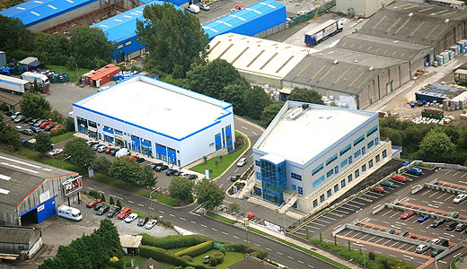 Arial Photo of North Valley Business Centre